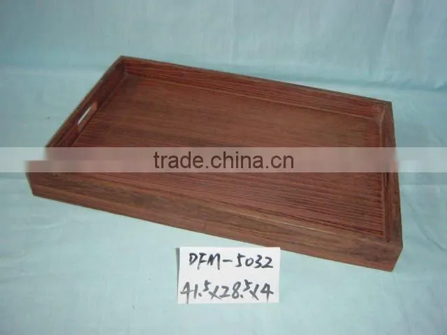 storage carbonize wooden tray ,wooden plate for sale