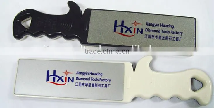 DIAMOND SHARPENER two sides With plastic handle