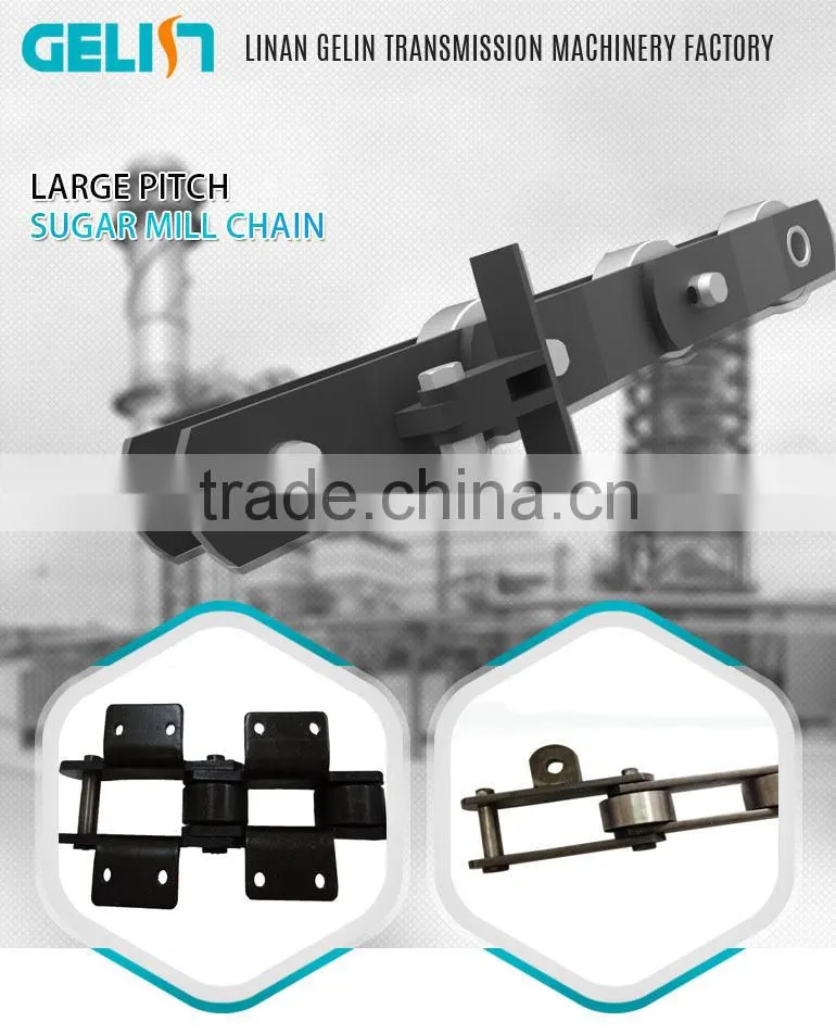 Bagasse cane carrier chains for sugar industries