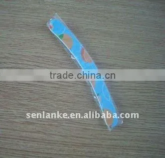 orange design nail file