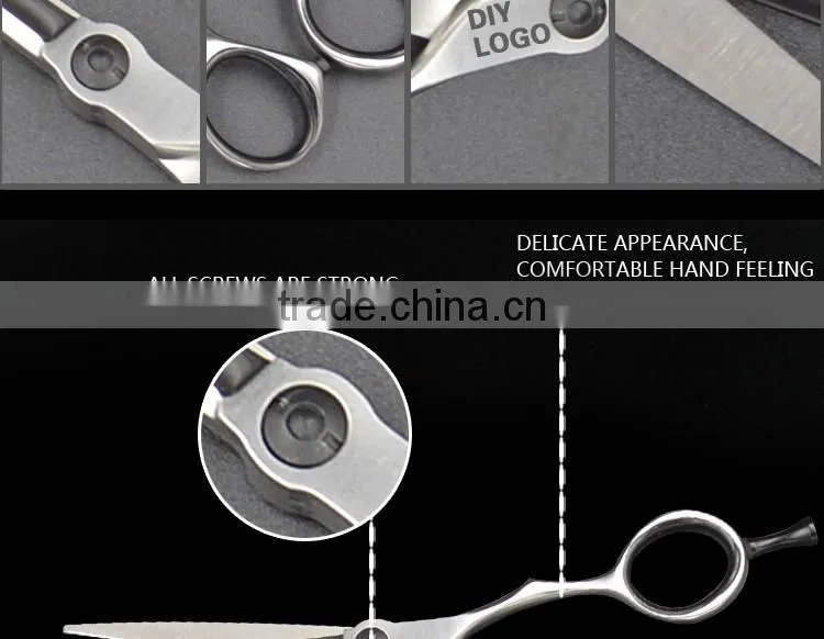 Professional hair scissors 440c japanness steel thinning scissors shears baber scissors set