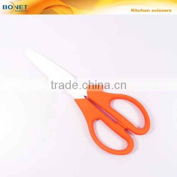 S53102C1 7-7/8" color handle kitchen ceramic scissor