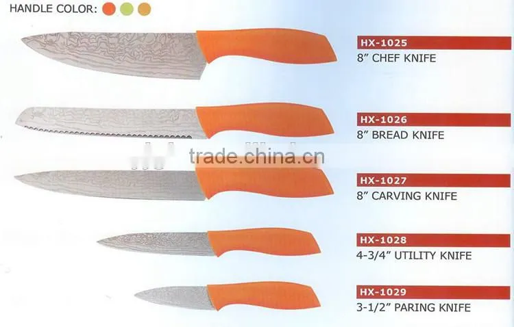 Hot Sale Color Handle Knife