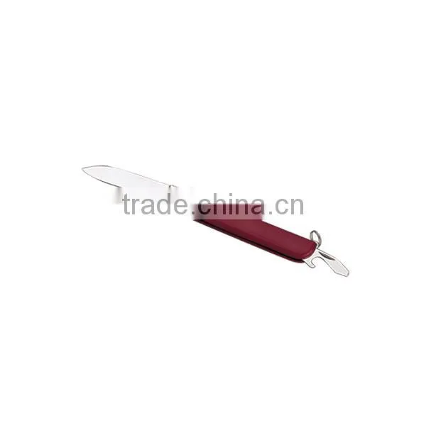 A21-5003P Stainless Steel Plastic Handle Pocket Knife Multi-Tools