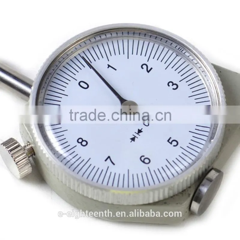 2017 Thickness 0-10 mm Round Dial Gauge Tester Measure Tool Craft Pocket For Jewelry Leather Metal Sheets Paper Thin Film Wire