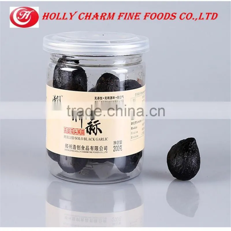 the Chinese Antioxidant health food, Fermented Solo Black Garlic