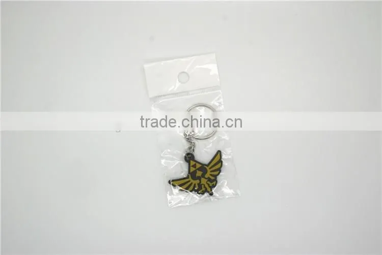 2016 custom low price plastic keychain 3d soft pvc keychain