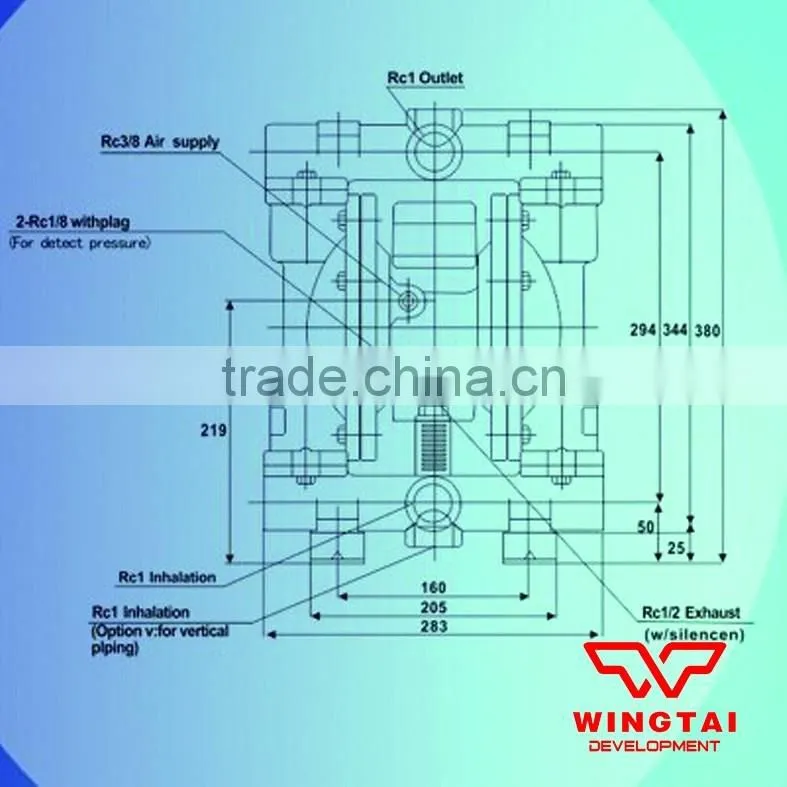 Air Operated Double Diaphragm Pump BML-25