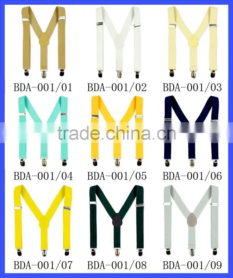 Solid Color Baby Belt Suit Many Clothes Accessories Kids Pants With Suspender Belts