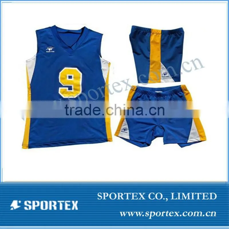 mens volleyball uniform/ volleyball sport set/ sport wear for volleyball