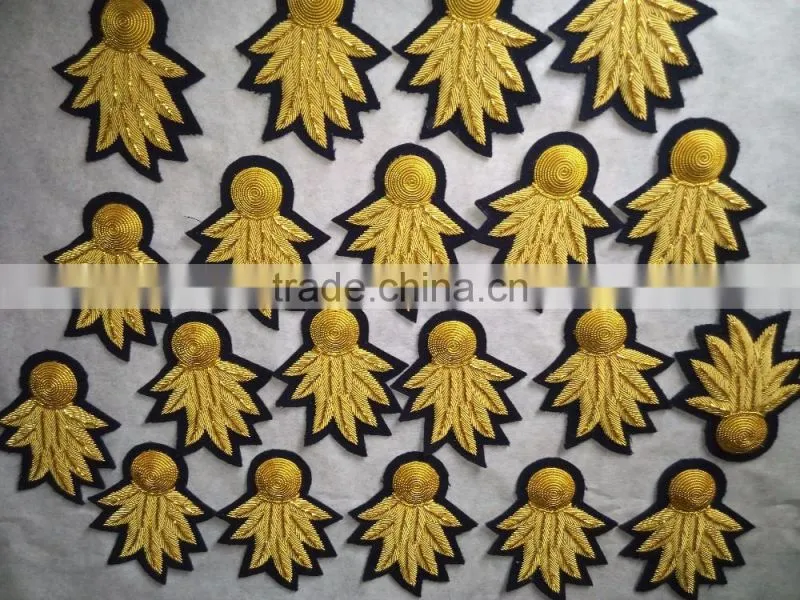 Hand Embroidery Flag Hand Embroidery Flag Badge