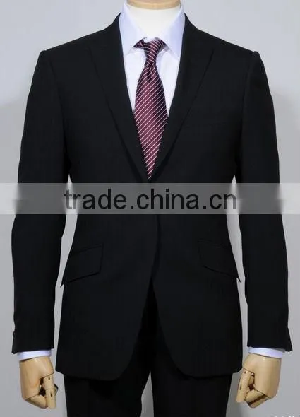 latest good black men suit design /men suit model