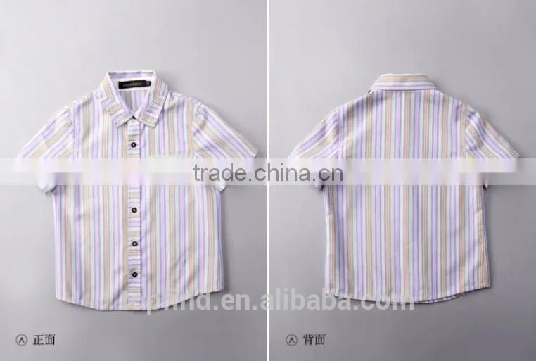 shirt for kids,100% cotton short sleeve kid shirts