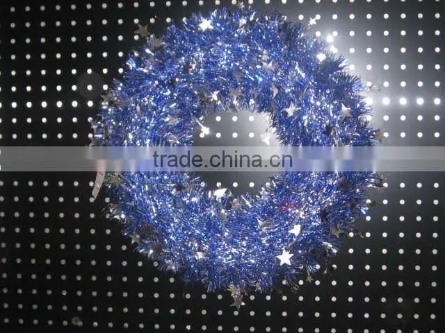 2012 New design christmas tinsel garland