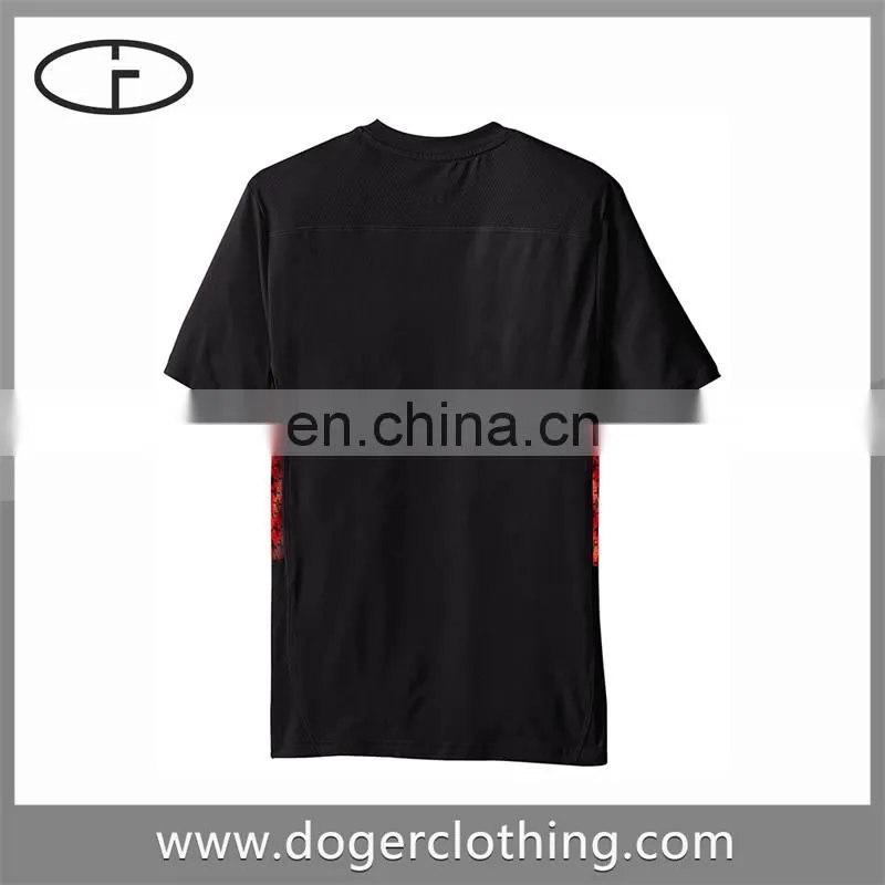 Cotton short sleeve O-neck t-shirt printed with blank color