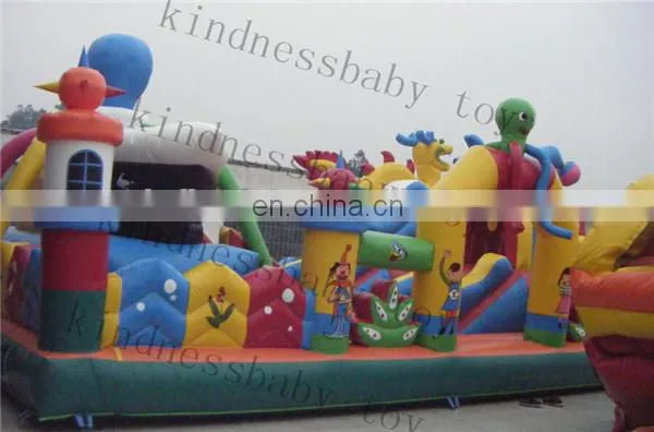 inflatable castle funcity /inflatable jumping funcity / Giant inflatable toy for kids