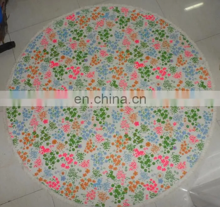 round pareo beach mandala