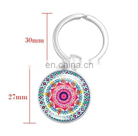 New arrived handmade art glass pendant Keyring Keychianfor Women