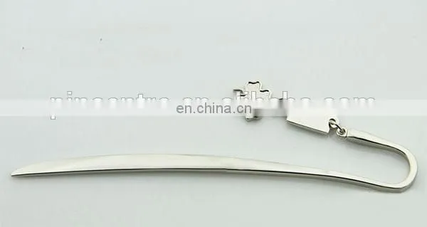 custom silver bird metal bookmark