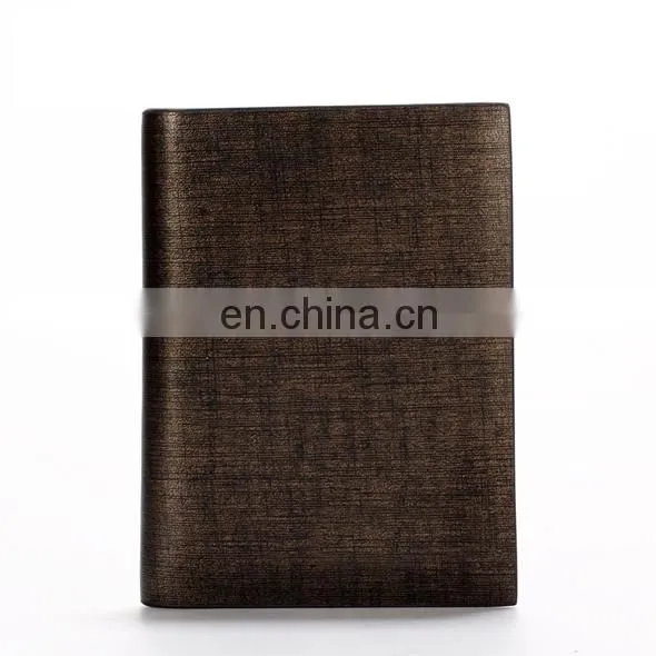2014 CUSTOM NEW DURABLE GIFT NAME MENS LEATHER CHECKBOOK WALLET