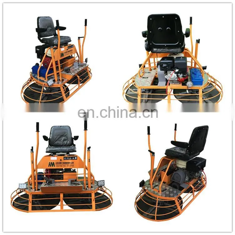 Price of ride on power trowel with led light for working at night