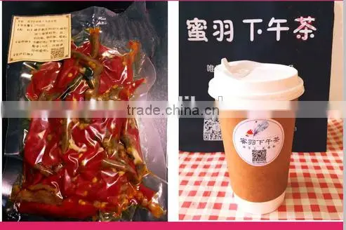 wholesale custom logo kraft paper stickes,kraft paper label printing for packing
