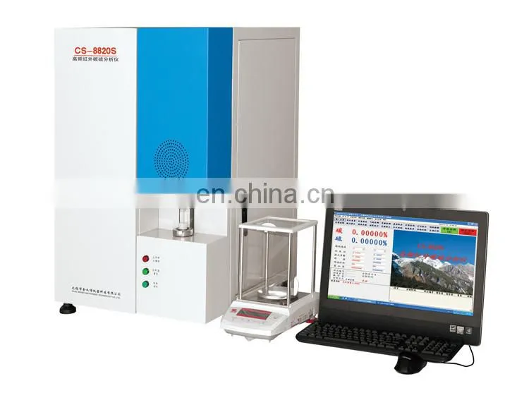 Carbon and Sulphur Analyser for Material Analysis