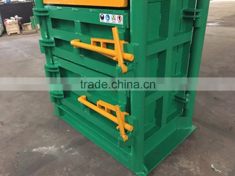 Customed-made Hydraulic Vertical waste paper and plastic Baler