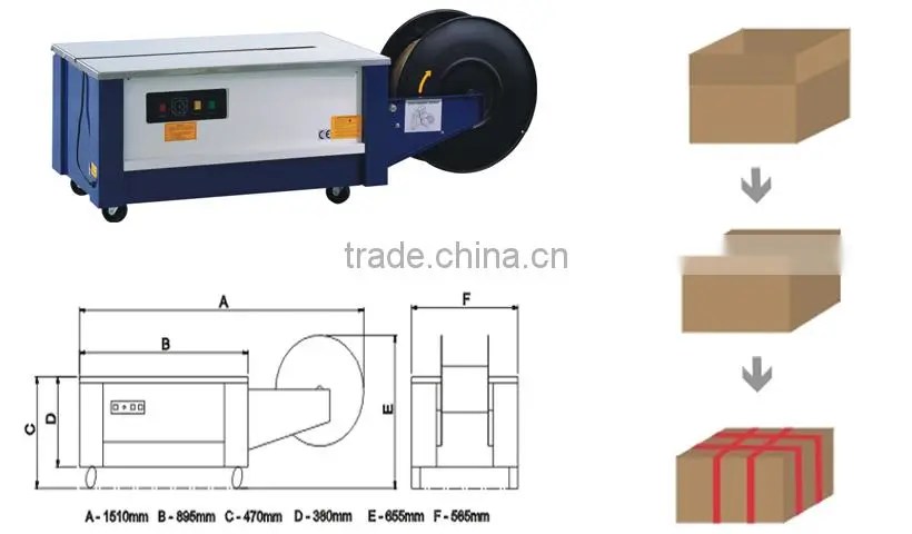 pet pp strap band machine