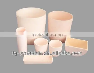 High Pure Zirconia Crucible For Melting Glass And Rare Metal