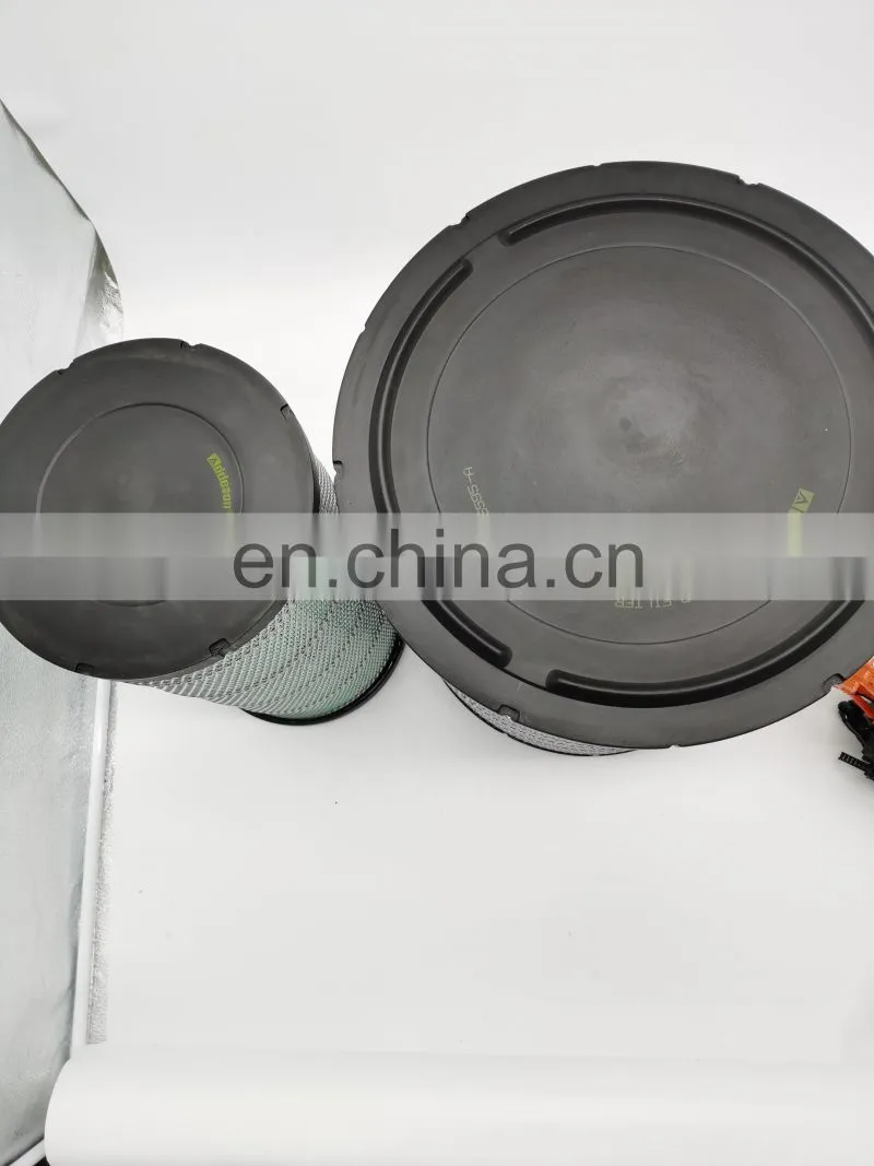 hot selling excavator parts air filter 106-3969+106-3973 AF25262+AF25263 for E345D,E349D