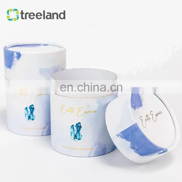 High quality luxury custom eco cosmetic packaging period cup hello cup paper tube