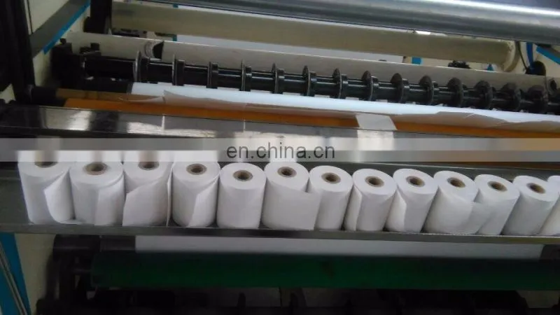 Fast speed thermal paper slitting machine