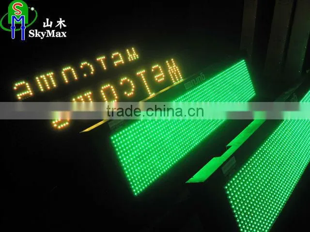 P16 Single/double color outdoor LED message moving sign