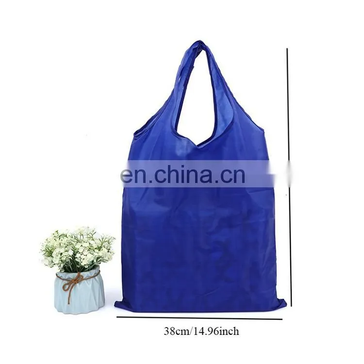 2020 New Design Polyester Foldable Tote Reusable Bag