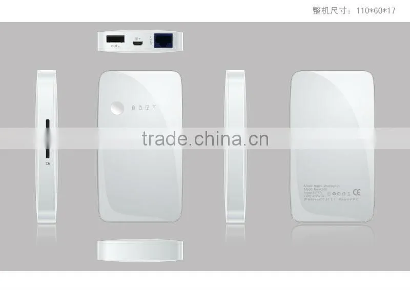 2014 Newest sharingbox,wireless storage,wifi power bank 3g wifi router
