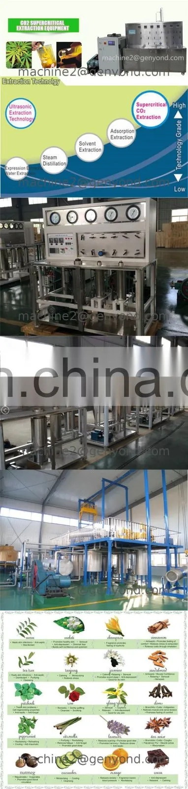 Professional Equipment of Supercritical CO2 Extraction with cheap price