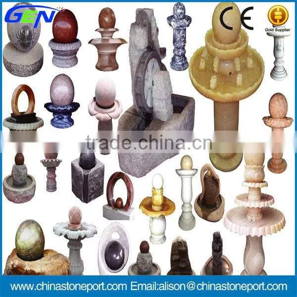 Outdoor Garden Stone Granite Water Fountain