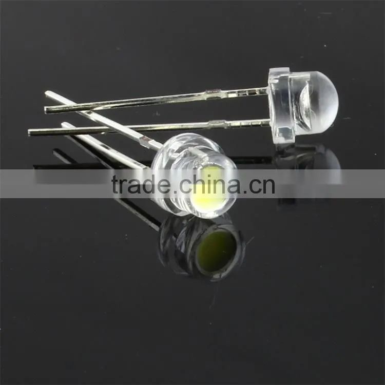 0.2W 4.8mm / 5mm strawhat LED with 120 degree viewing angle