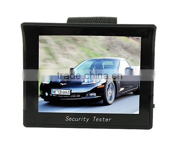 LCD 3.5 inch monitor CCTV security camera tester
