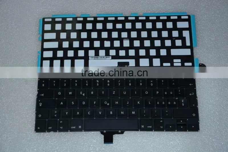 Best Swiss Layout Backlight Musical keyboard Replacement For Apple Macbook Pro 13" A1278 2009-2012