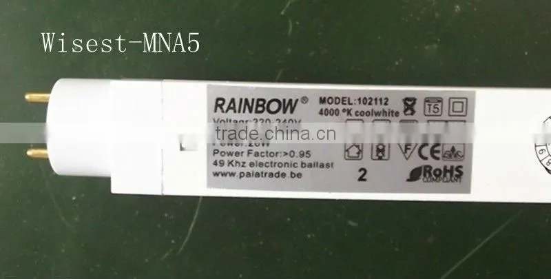 t8 to t5 converter fluorescent light