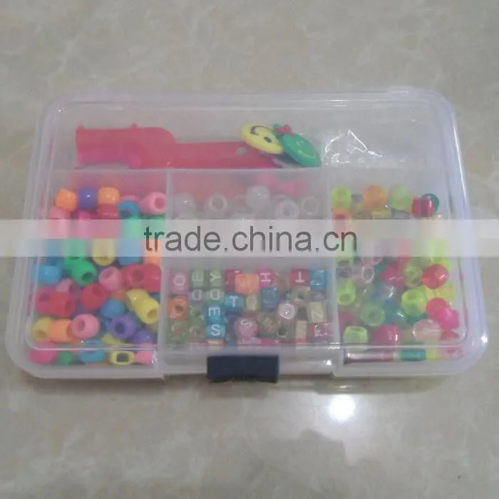 DIY beads for loom bands bracelet