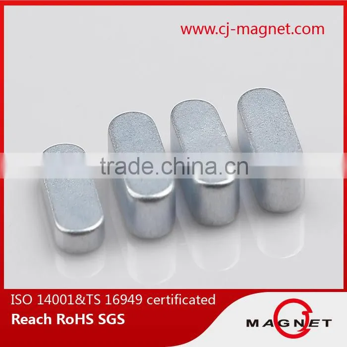 Neo magnet china suppliers with zinc-coated N35M