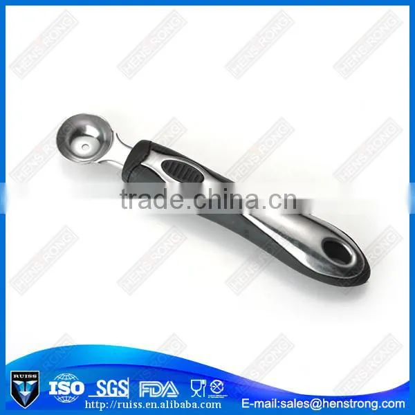 New Hot Top Quality Product Stainless Steel Holed Fruit Spoon