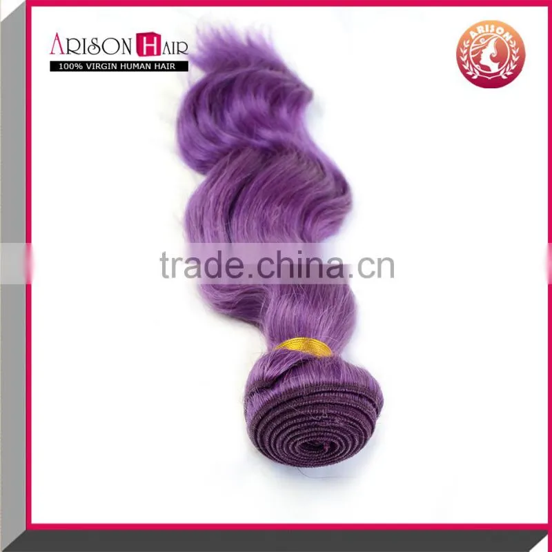Tangle free natural black body wave 100% unprocessed brizilian virgin hair bundles