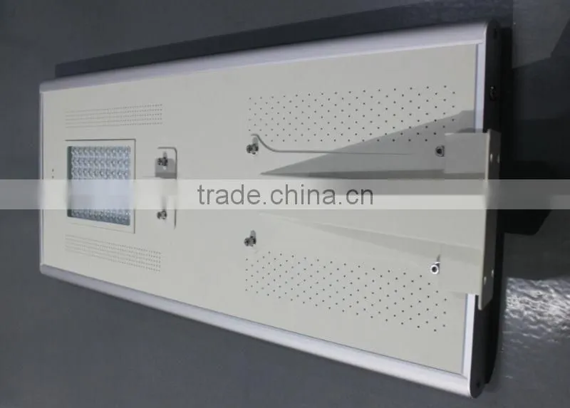 High lumen long lifespan integrated all in one solar street light led 80w