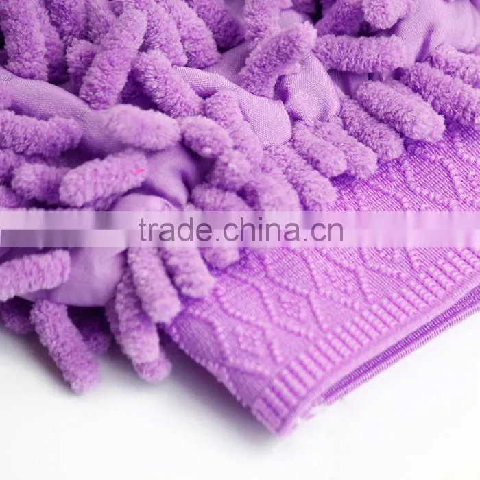 Car cleaning cloths microfiber chenille gloves