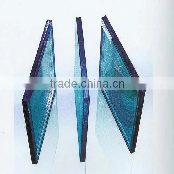 Clear Tinted reflective glass in construction