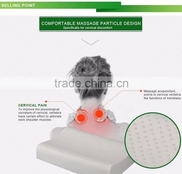 China supplier soft heavy breathable good density shredded memory foam pillow